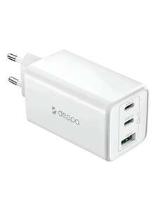 Сетевое зарядное устройство Deppa 11476, 100W, GaN (с картой OZON)