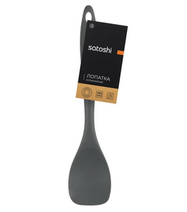 Лопатка-ложка кулинарная SATOSHI Ривьера, силикон, 29 см (по ozon карте)