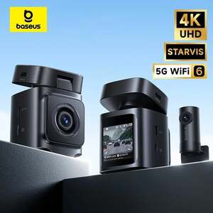 Автомобильный видеорегистратор Baseus PrimeTrip VD1 Pro Dash Cam Front 4K + Rear 1080P C01198 (5194₽ с Я.Пэй)