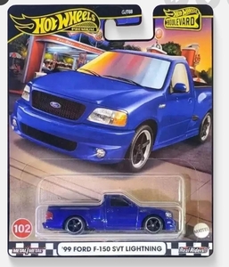 Машинка Hot Wheels, Boulevard 99, Ford F-150 SVT Lightning 
