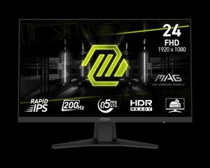 Игровой монитор MSI MAG 244F, IPS, 23,8", 200Гц (с картой Пэй)