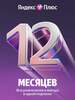 Подписка Яндекс Плюс на 12 месяцев (по купону со страницы)