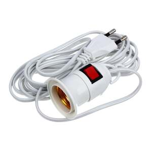 Удлинитель для лампочки с выключателем INBLOOM (Е27, 3 м, медь)