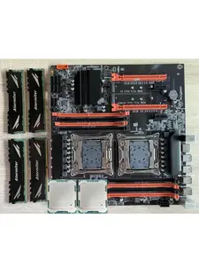 Комплект Atermiter материнская плата Dual X99 + процессор Xeon E5 2696V4 (44 ядра 88 потоков) + 64Gb (из-за рубежа)