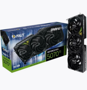 Видеокарта Palit GeForce RTX 5070 Ti GamingPro-S 16GB (WB кошелек)