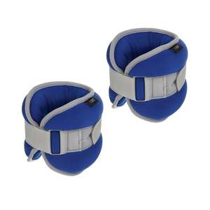 Утяжелители для ног и рук BY SPORT, 2шт по 1.5кг, 35x13см, неопрен, металлическая стружка (+ 0.5 и 1.0 кг в описании) 