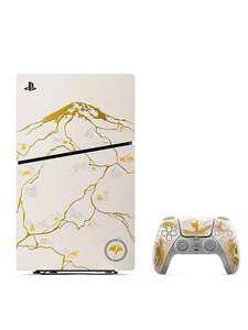Игровая консоль Sony PlayStation 5 PS5 Slim Ghost of Yotei Gold Limited Edition, 1 TB (с картой OZON, из-за рубежа)