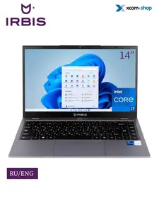 Ноутбук Irbis 14NBP3004D, 14", IPS, FHD, i7-1255U, 16/512 Гб, Intel Iris Xe Graphics, без ОС (с Wildberries кошельком и подпиской)
