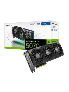Видеокарта PNY GeForce RTX 5070 Overclocked Triple Fan GPU 12 Гб (с макс. кошельком, с подпиской)