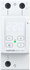 Реле напряжения Welrok D2-63