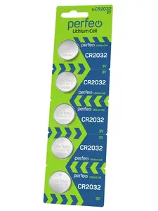 Батарейки Perfeo CR2032 5 шт (с ВБ кошельком)