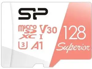 Карта памяти microSDXC UHS-I U3 Silicon Power Superior 128 ГБ, 100 МБ/с, Class 10